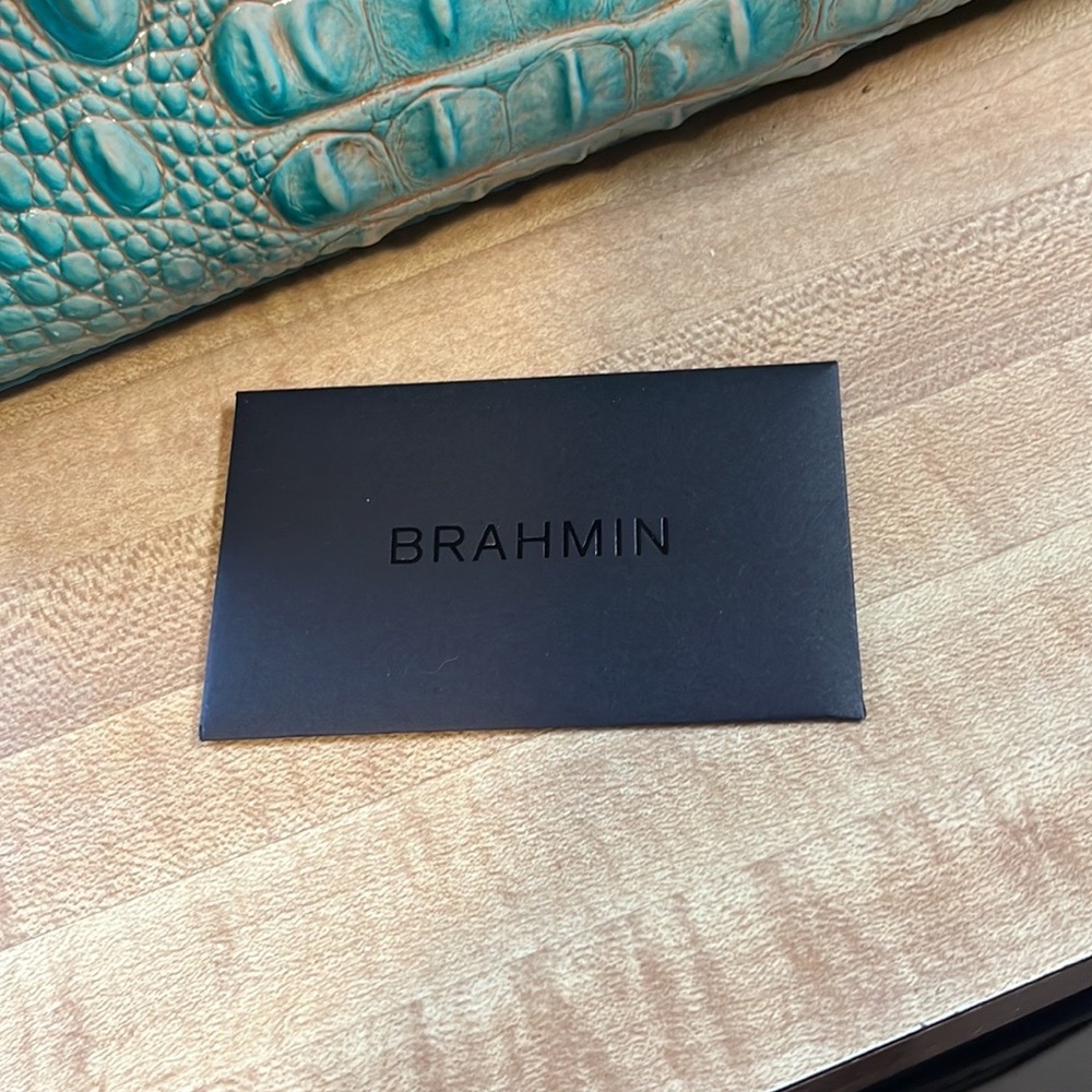 Brahmin Large Duxbury Satchel Mermaid Melbourne EUC - Picture 7 of 9